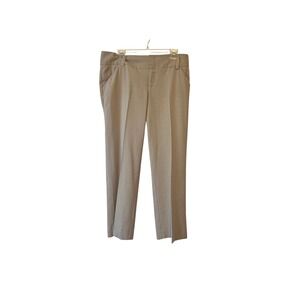 Daisy Fuentes Women's Tan Dress Pants Career Trousers‎ Size 12
